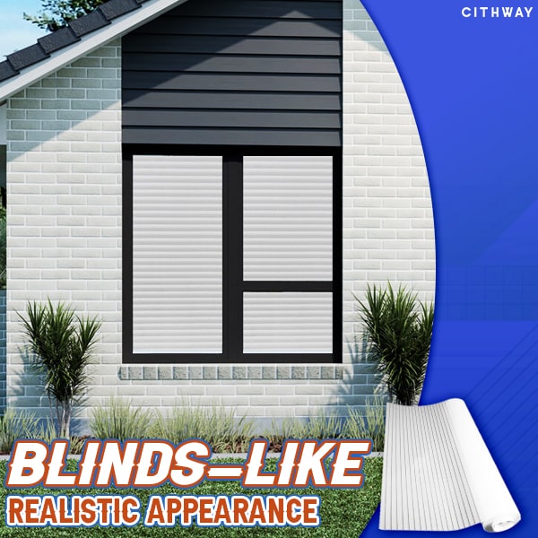 Cithway™ One-Way Imitation Blinds Privacy Window Cover