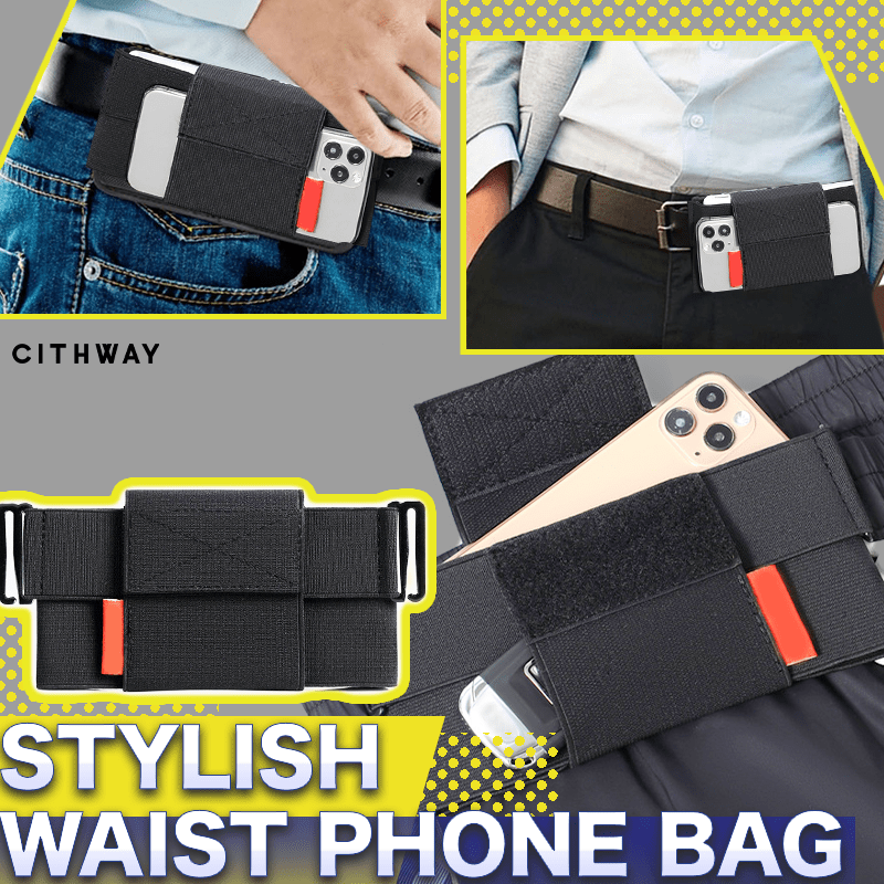 Cithway™ Exercise + Travel Elastic Waist Phone Bag