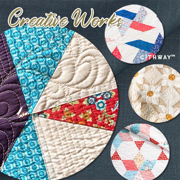 Cithway™ Easy-Quilting Free-Motion Template Set